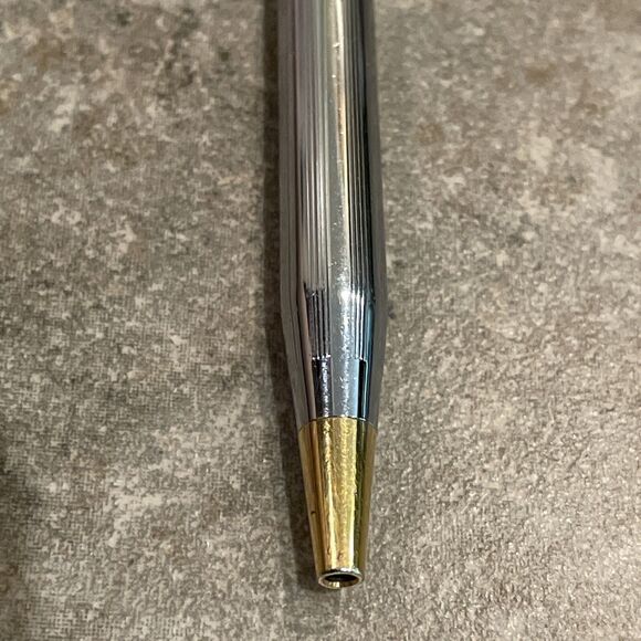 Cross Vintage Century Medalist Pen Chrome 23K Gold Plated Appointments USA - Picture 6 of 11